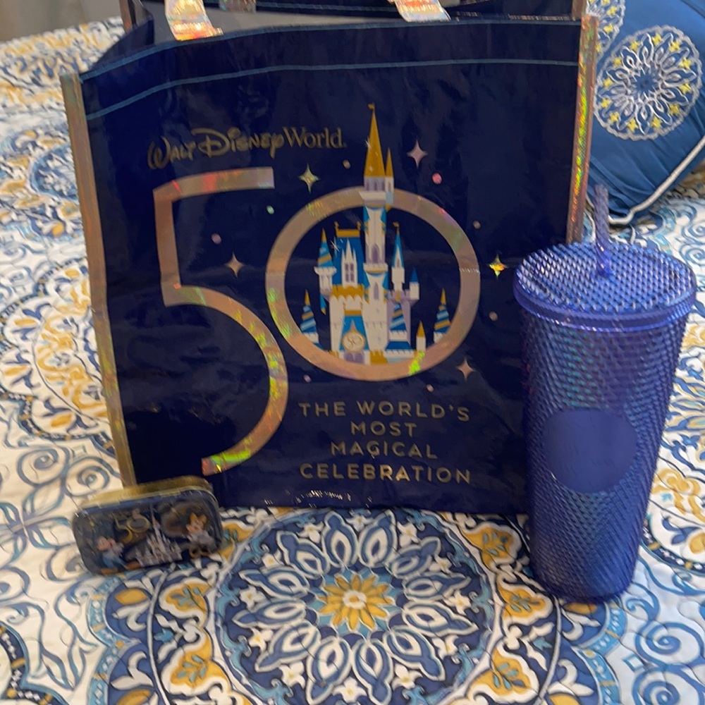 3 piece 50th anniversary Disney package